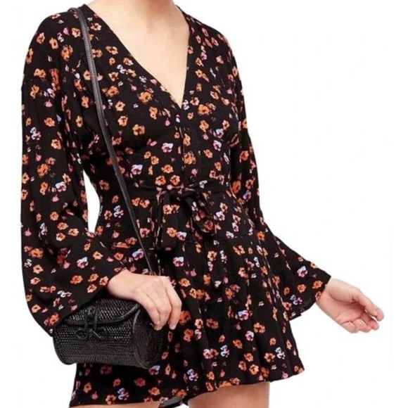 Free People Pants - Free People floral L'amour printed romper